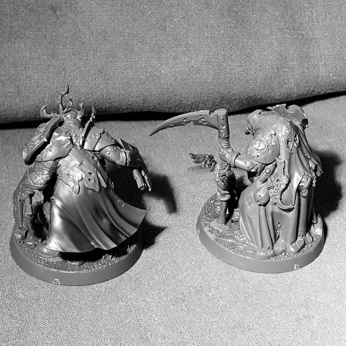 Vollak, The Traitor Knight.Klosolka, The Witch Knight. #SoulblightVampire