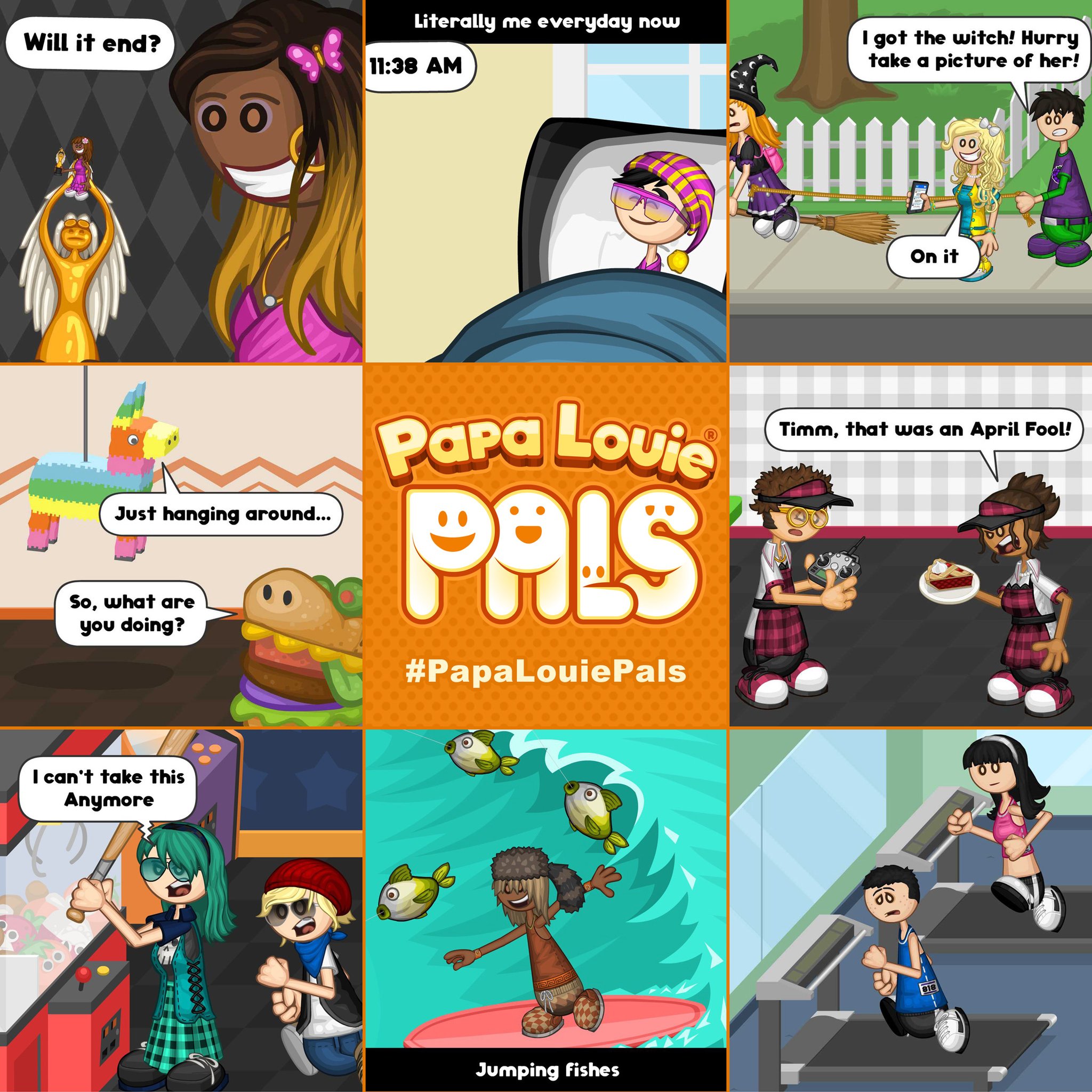 Flipline Studios on X: Papa Louie Pals: Scenes and a Preview!   #papalouiepals  / X