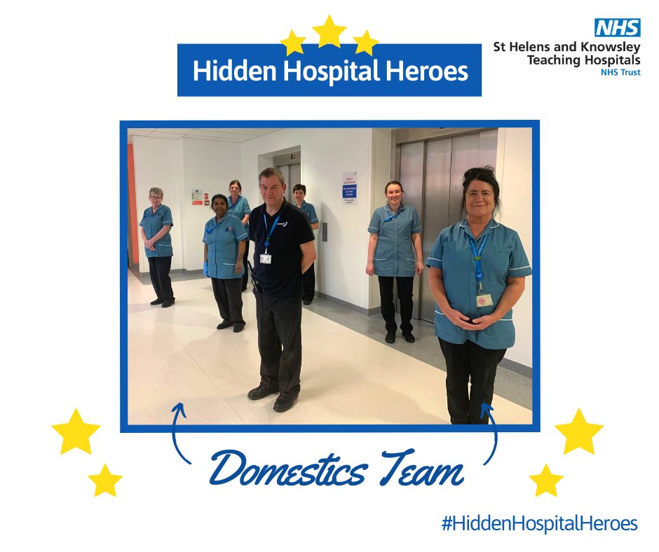For today’s #HiddenHospitalHeroes, we want to say a big thank you to all our domestics who are so important both every day and in our current battle against COVID-19. 💪

You are a vital part of our team, we couldn’t do this without you! 💙

#TeamSTHK