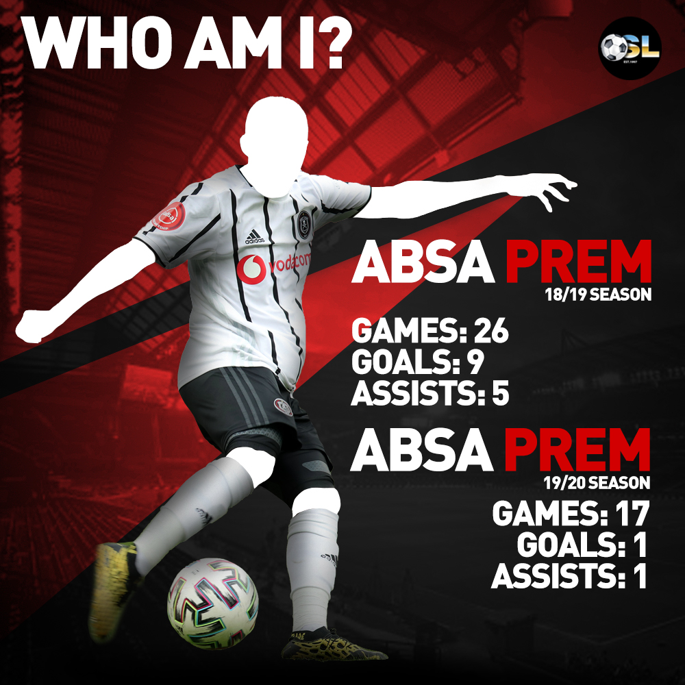 Soccer_Laduma's tweet photo. Who Am I? I've had contrasting seasons these past 2 campaigns

Local news and updates 🌍 https://t.co/gTJSE8g8w8 https://t.co/jGPvcbX72R