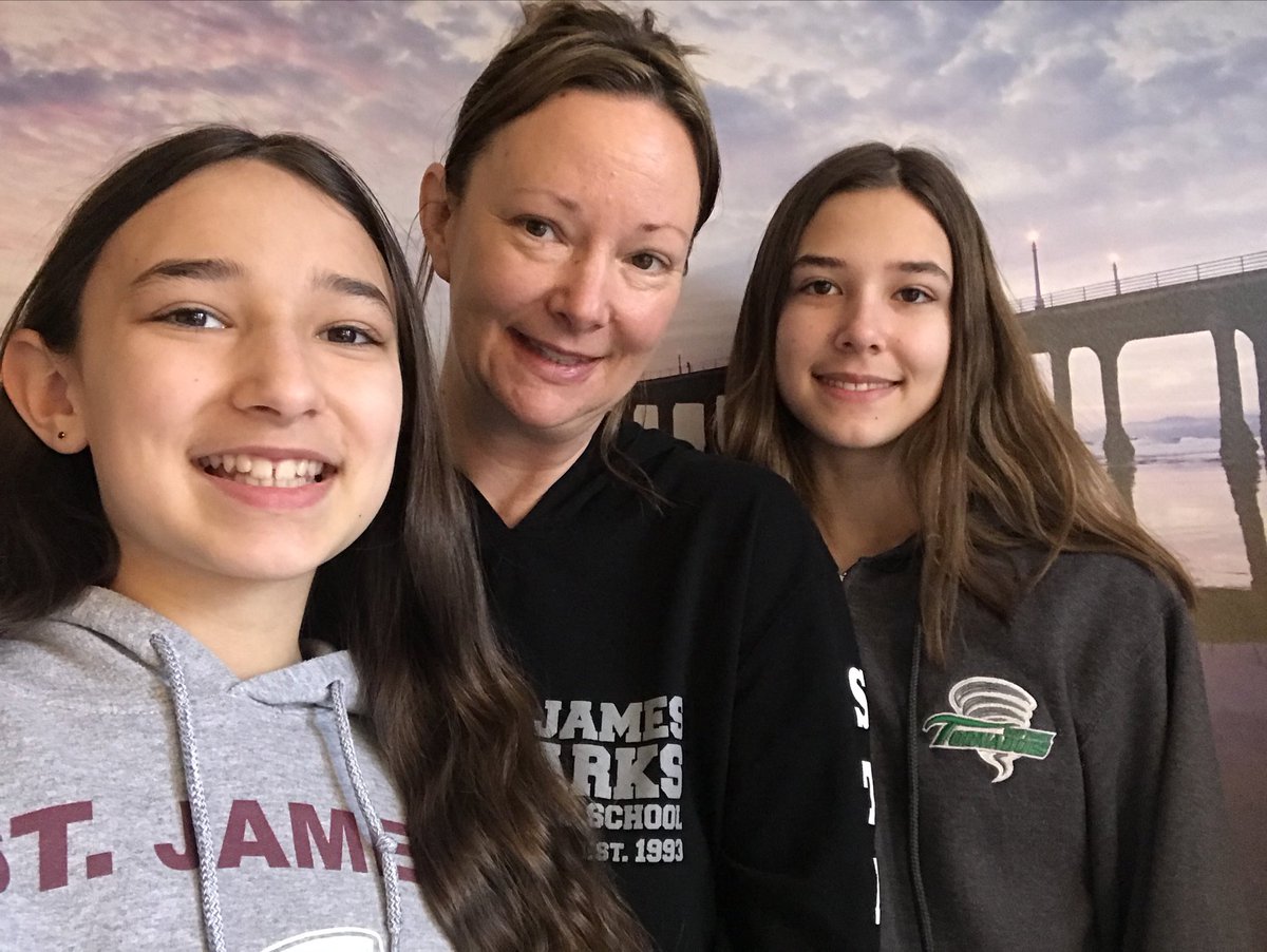 MishParent's tweet photo. Friday wear your JAM Spirit Day.
2 sharks and 1 alumni shark, currently a tornado ❤️
T.G.I.F. Everyone!
@StJamesOCSB
#ocsbAtHome
#JamSpiritWeek https://t.co/quwhQV1Nwg