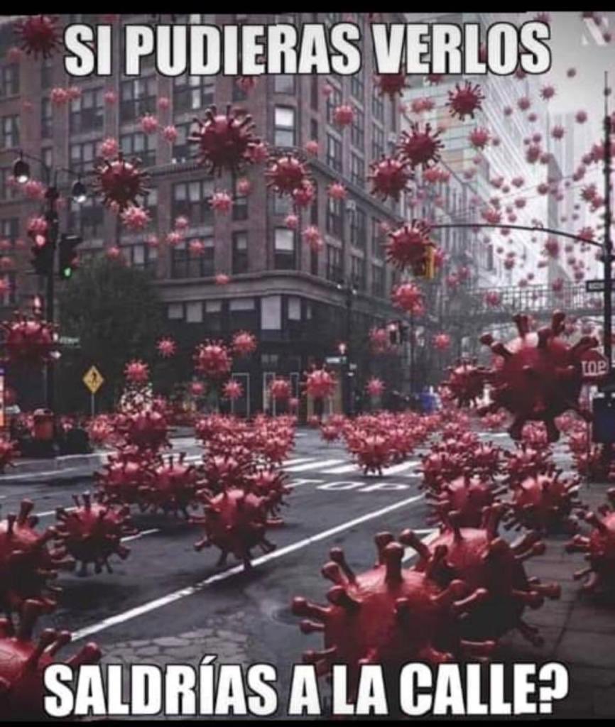 nelsonbocaranda's tweet photo. Ingenioso mensaje para crear conciencia de #QuedateEnCasa https://t.co/tsJ60s6Cg2