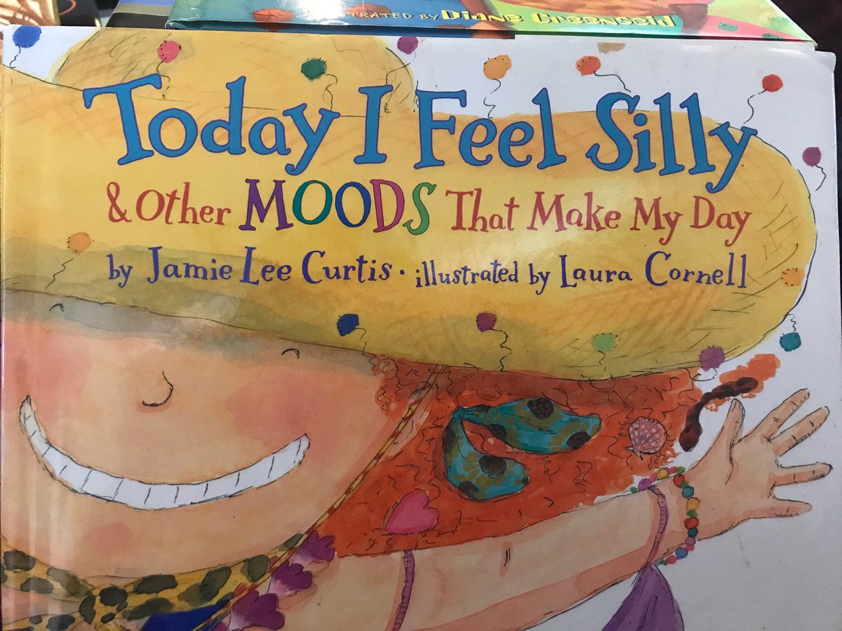 dcprice71's tweet photo. Today’s 1st read aloud is Today I Feel Silly. When teaching social &amp; emotional learning skills, it’s important to ask children how they’re feeling &amp; give them ways to appropriately express their feelings. How are you feeling today? https://t.co/5H0h41aw63