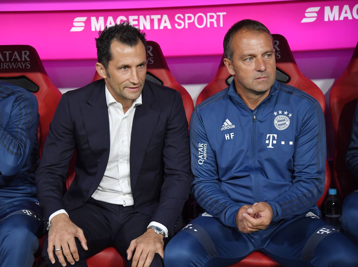 🗣 Hasan #Salihamidžić: "Hansi und ich wissen, in welche Richtung wir die Mannschaft entwickeln wollen. Der Fußball steht vor großen Herausforderungen. Wir glauben, dass Hansi auch der richtige Cheftrainer für diese Zeit ist." #MiaSanMia 

#Flick2023 🖊️ ✔️ #FCBayern