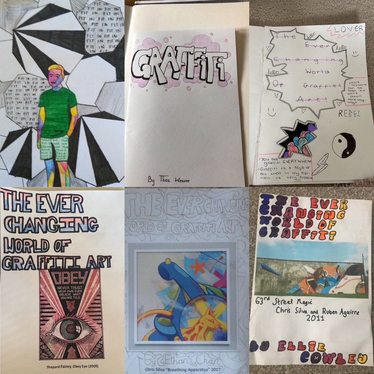 Art at Lutterworth College tweet media