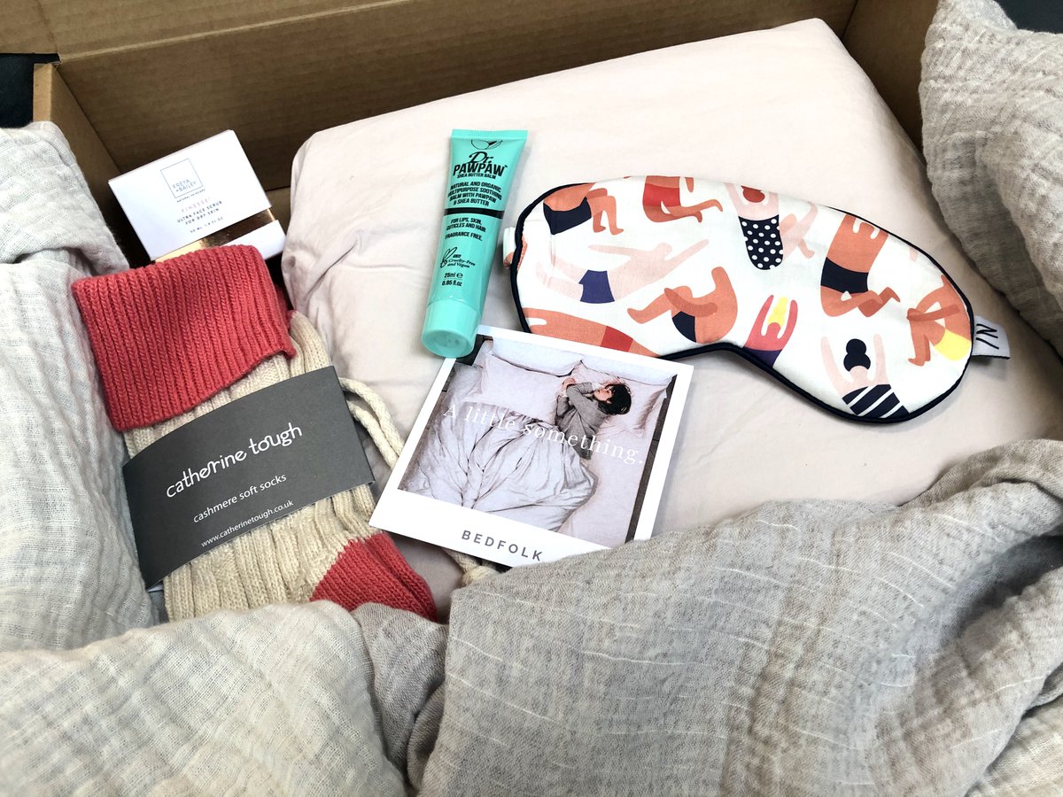 Not everyone can stay home at the moment. 

We've teamed up with <a href="/DrPAWPAW/">Dr.PAWPAW 💋</a>, <a href="/CatherineTough_/">Catherine Tough</a> , <a href="/Nightire/">Nightire Sleepwear</a> and Freya + Bailey to create comfort boxes for those on the front line. 

Know a hero who deserves the gift of comfort? Let us know - hello@bedfolk.com. #NHSThankYou