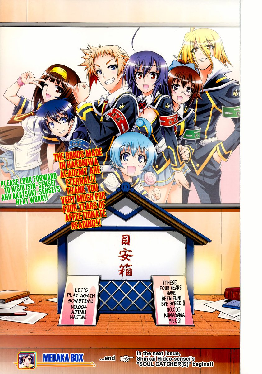 Finished Medaka Box