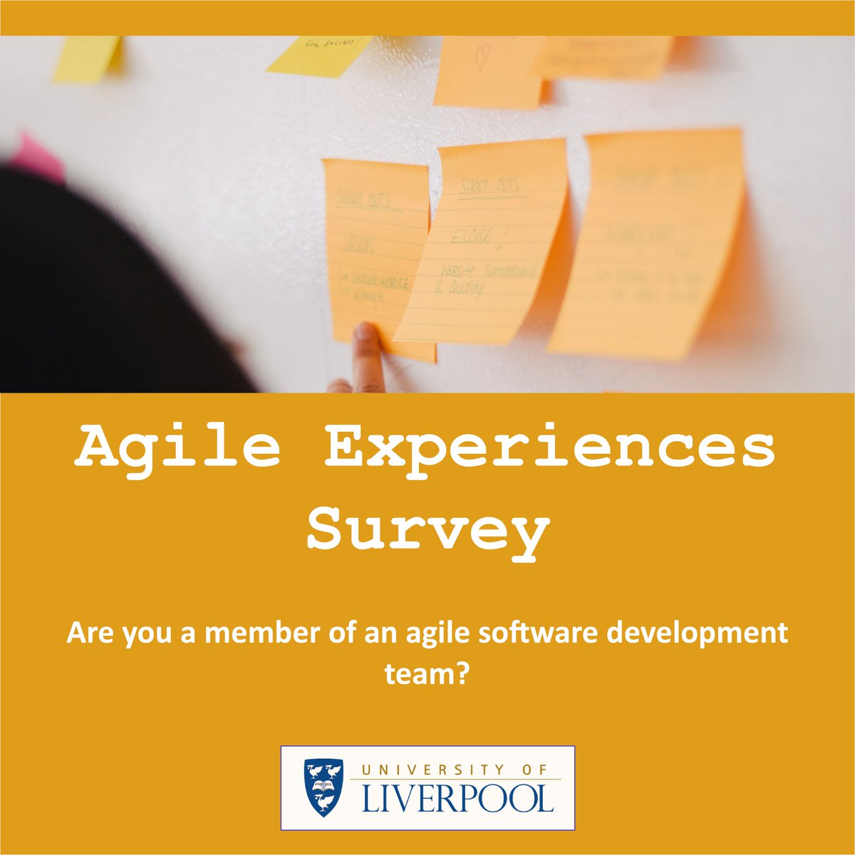 agile_survey's tweet image. Agile team members - I&apos;d love to hear from you!  

You will be asked some simple questions about your work and how you feel about your career.  Your participation will take 10-15 minutes and is anonymous and confidential.

livpsych.eu.qualtrics.com/jfe/form/SV_54…

#agile #scrum #kanban #devlife