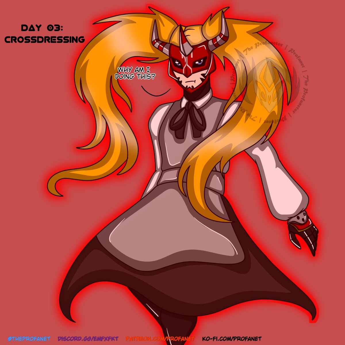 Profa_Nite's tweet photo. DIA 03: AGNIMON/AGUNIMON

Ame hacerle esto... Todo un trapito

#Digimonth #Digimon #Agunimon #Sfw #Profanet #Hellinthepotato2 #Challenge #April2020 #donations #Commissionsopen #Paypal #Crossdreesing #Trap https://t.co/NrR3K0RsOo