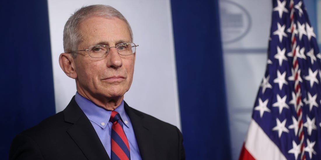 Dr Fauci is now working 20-HOUR DAYS and his wife reminds him to eat, sleep, and drink.  He is helping America try to overcome the COVID-19 pandemic at 79 years old.  THIS GUY IS AMAZING!! #COVIDー19