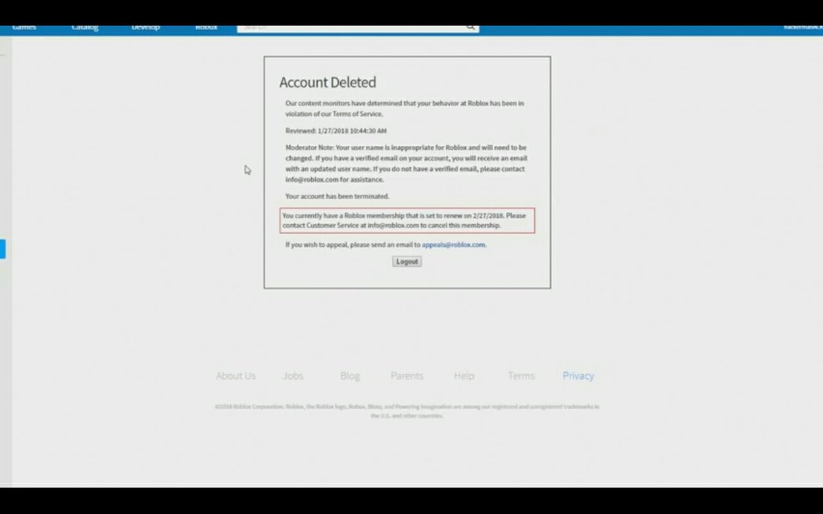 CoeptusRBLX's tweet photo. Recently roblox has banned my alt account "CptusRBLX".
Lost a group with 500k group funds, lost my friends, lost everything.
Right now, I'll appeal to roblox by saying my username is appropriate.
But I don't know if I can get the account unbanned. https://t.co/tSBqRP8GvB