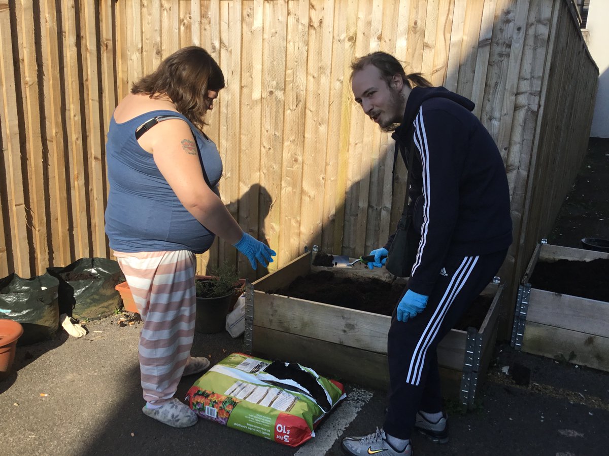 NHC_Montgomery's tweet photo. Starting to get our garden in order @NHC_Montgomery #weareNHC #gardening #staysafe https://t.co/WyN1wjU4tc