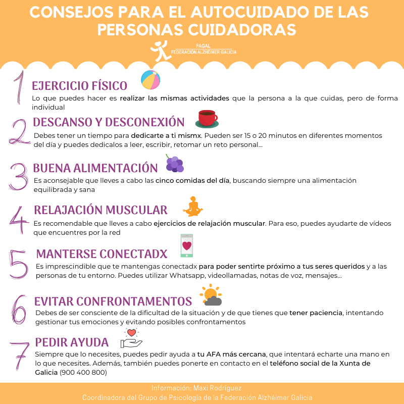 AFACantabria's tweet photo. Compartimos unos consejos de #FAGAL la Federación de Alzheimer de Galicia, que esperamos os ayuden. https://t.co/v0hi3XTTjr