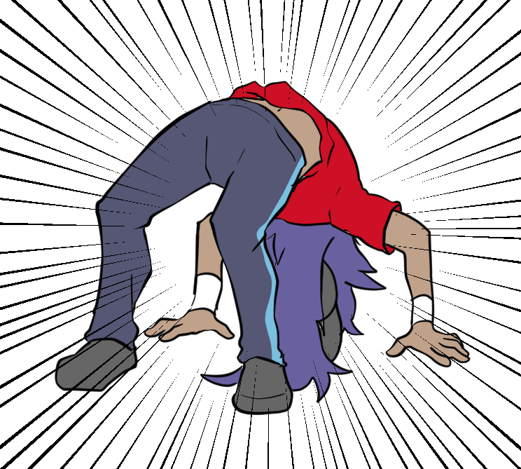 そんなにブリッジしてましたか!!!??? 