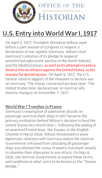 2) POTUS stated "1917" 3 times in relation to the past flu pandemic, but the actual year this occurred was 1918. The major US event to happen in 1917, was the US officially declaring war on Germany.  #TheGreatAwakeningWorldwide  #WWG1WGA  #QAnon