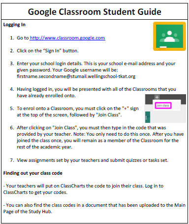 How to Log-In Google Classroom as a Student 