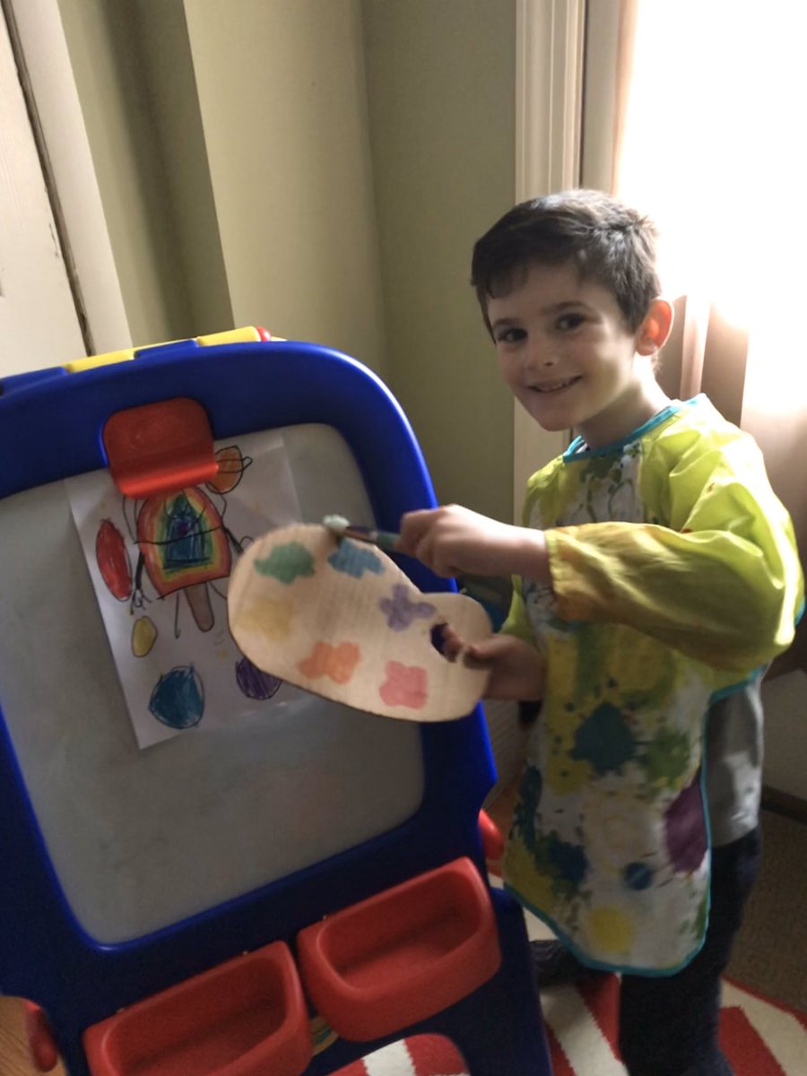 Future Artist!  🎨 #virtualcareerday <a href="/CentralSchoolEB/">Central School</a>