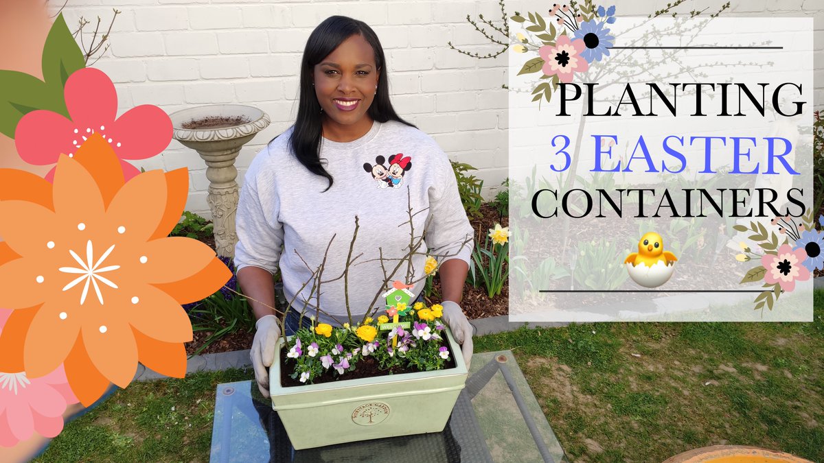 TheLuxeBabe's tweet photo. 🎥🎞🌷🐣Happy Friday Lovelies 🤗NEW VIDEO IS NOW LIVE ON MY YOUTUBE CHANNEL 🌷🌸🌷Planting 3 Easter Containers 🌷🌸🌷🐣🌸🐣🌷🐣🌸🌷🌸🐣 https://t.co/5NfdWRAuEq