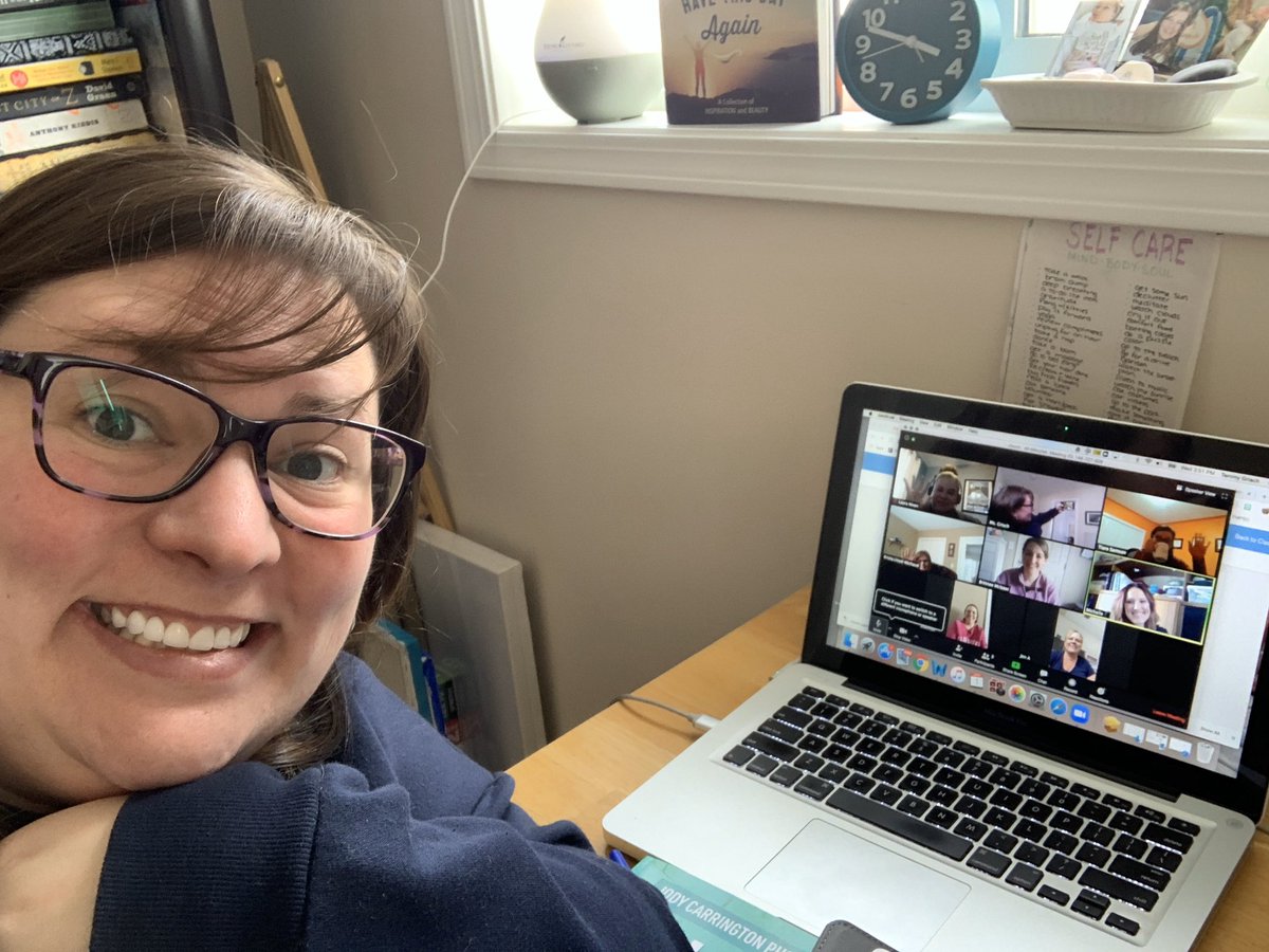 MrsZimon's tweet image. A glimpse of #ABLearningAtHome for teachers. #FMPSDLearningAtHome we have been doing lots of #learning too! #HomeOffice @ChristinaGFMPSD