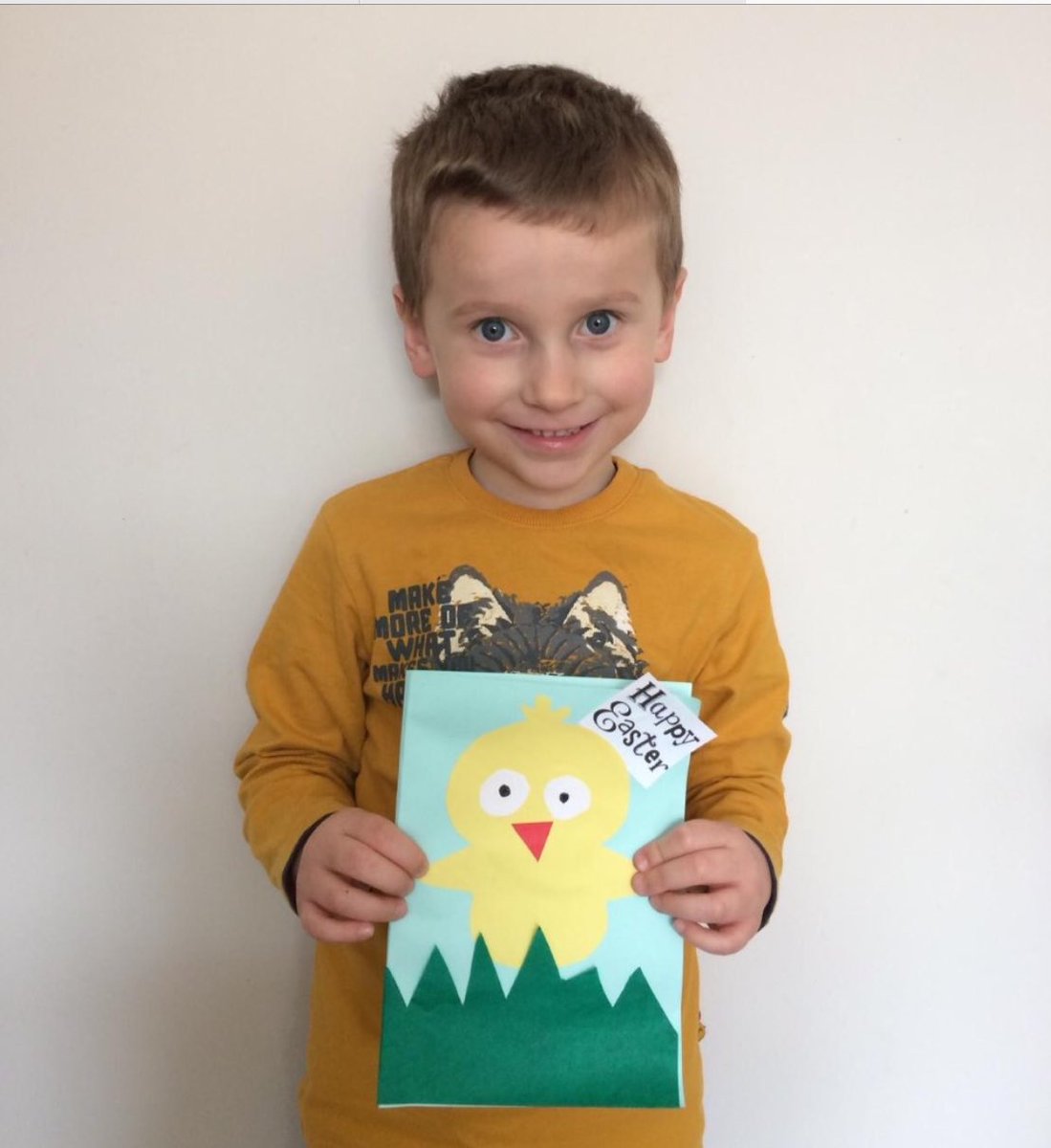 TJPrimary's tweet photo. Filip and Harvey have been busy thinking about Easter ~ well done boys! 🐣 #TJReception #TJRSC https://t.co/Cd2jBEyAhC