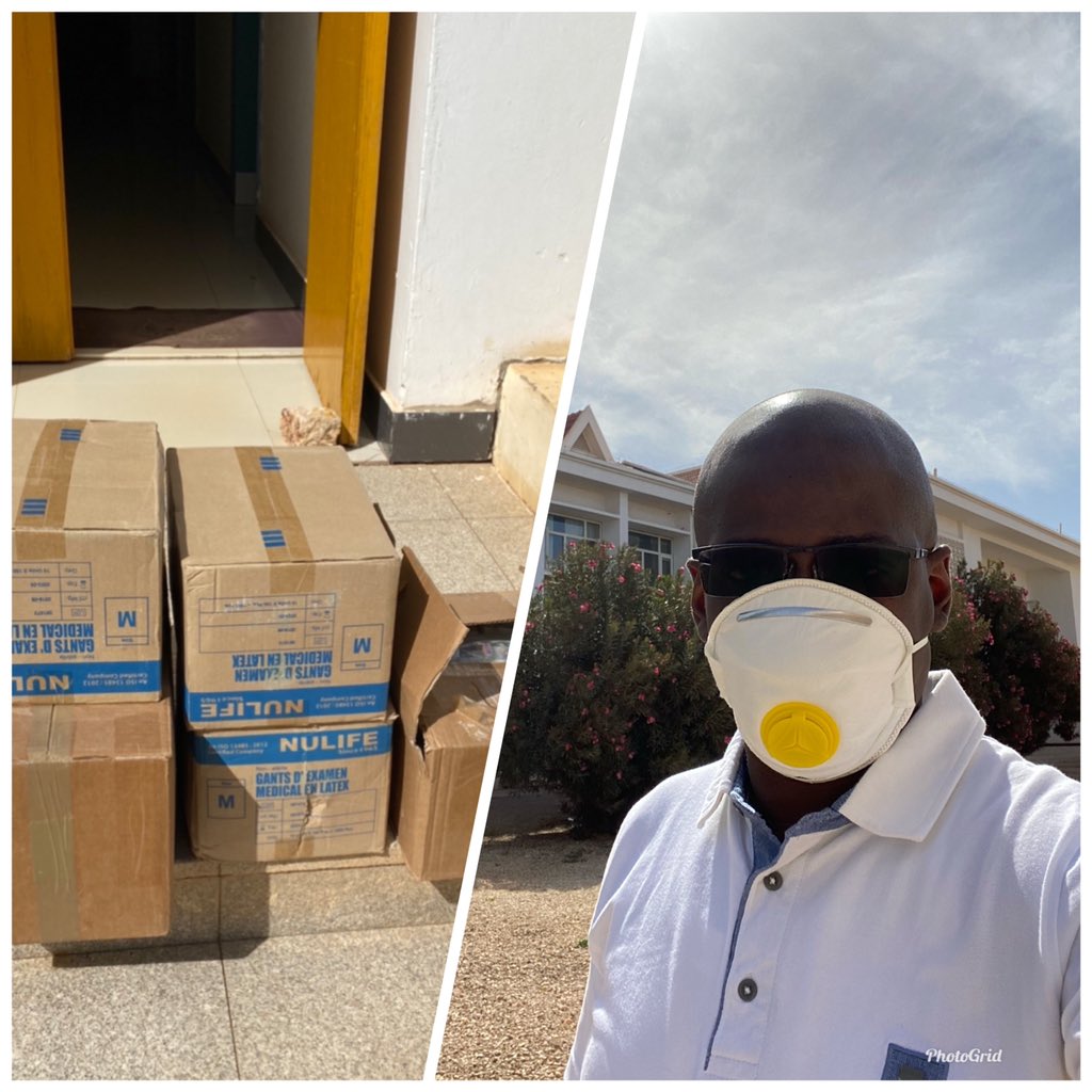 Jokko$anté (@jokkosante) on Twitter photo #COVID19
Jokko$anté a remis ce matin un modeste lot d’équipements et de médicaments à l’Hopital de Diamniadio. Ce premier lot d’une valeur de 605 000 FCFA sera renforcé courant semaine prochaine si on reçoit l’autre partie de notre commande. Contact : covid19@jokkosante.org #COVID19
Jokko$anté a remis ce matin un modeste lot d’équipements et de médicaments à l’Hopital de Diamniadio. Ce premier lot d’une valeur de 605 000 FCFA sera renforcé courant semaine prochaine si on reçoit l’autre partie de notre commande. Contact : covid19@jokkosante.org