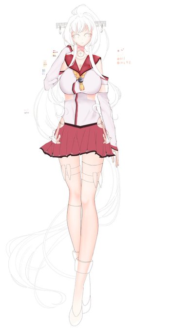 線画を越え、今日からは色塗りに突入ー!!!!!!
大和さんの気品振り撒いてる感じをうまく出せたらいいなって✨👸✨服のシワは割りとお気に入り💕
1.今日塗ったとこ
2.完成予想
3.昨日の適当に塗ったやつ🥴 