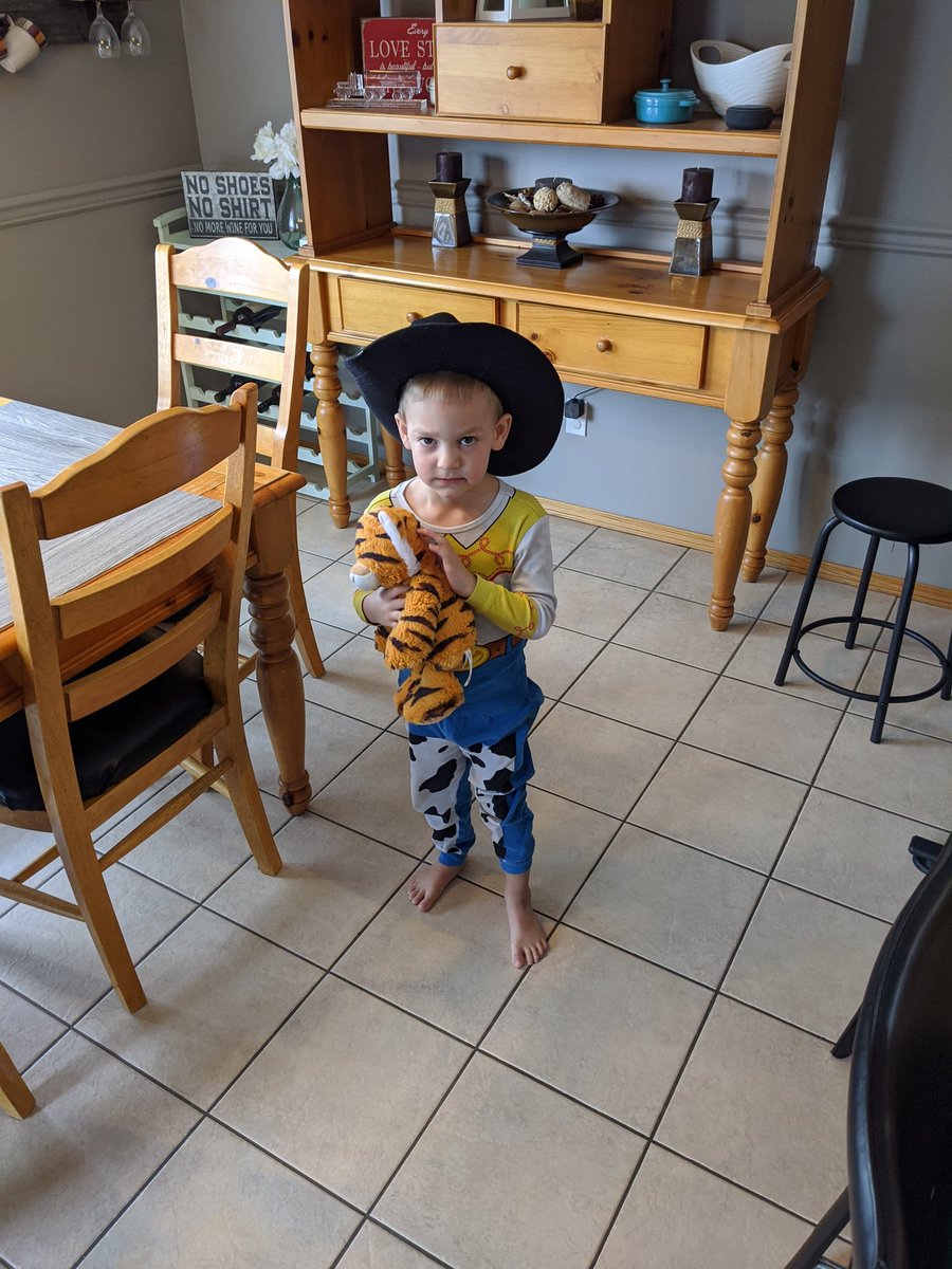 Just by coincidence my boy secretly is trying to be <a href="/JoeExotic/">Joe Exotic Singh</a> this am. #TigerKing