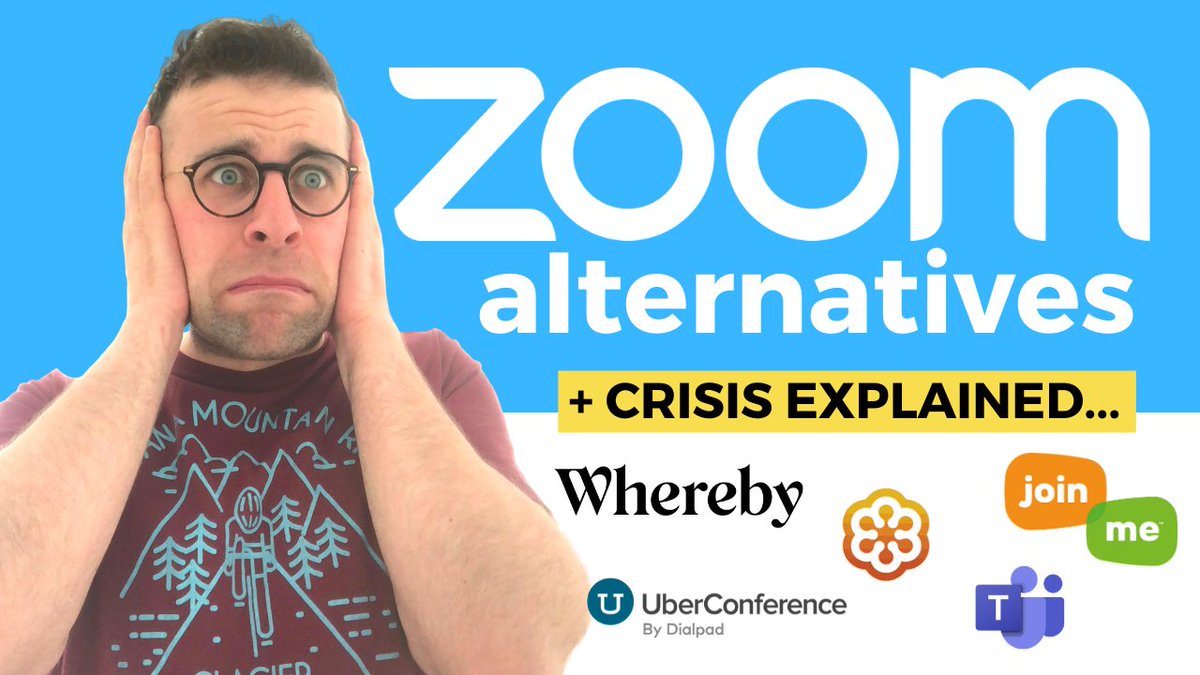 NEW: Zoom alternatives.... 📹
bit.ly/2UConY2