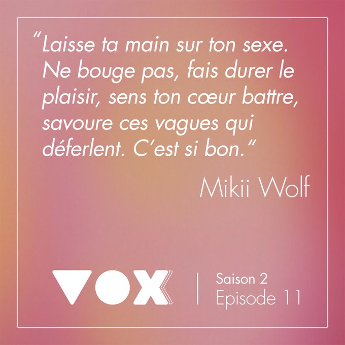 M&eacute;ditation sensorielle 🧘🏼&zwj;♀️ https://t.co/dG27xjHOs0 &Eacute;pisode &eacute;crit et interpr&eacute;t&eacute; par Mikii Wolf, r&eacute;alis&eacute;<a href="/tag/octobrerose"class="tags"><span>#octobrerose</span></a>