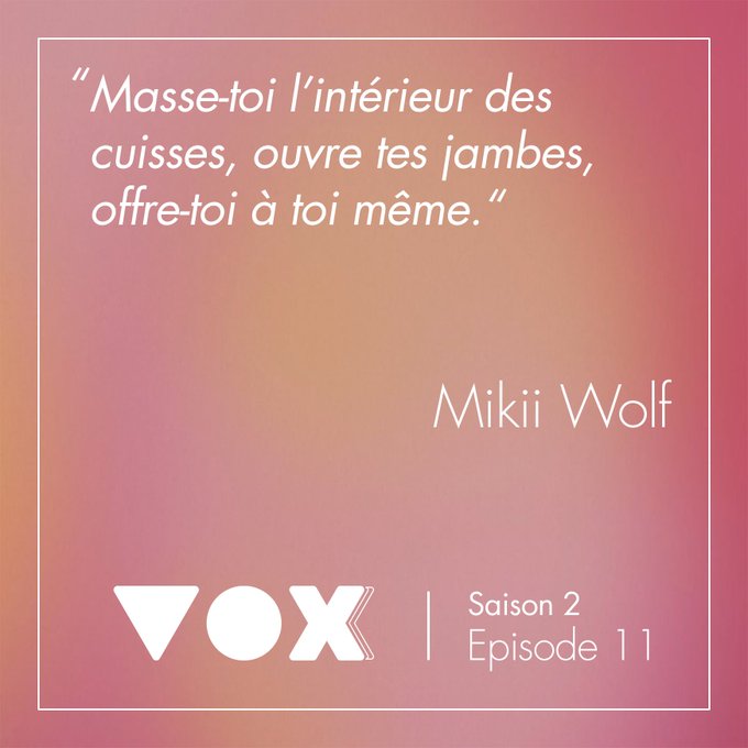 M&eacute;ditation sensorielle 🧘🏼&zwj;♀️ https://t.co/dG27xjHOs0 &Eacute;pisode &eacute;crit et interpr&eacute;t&eacute; par Mikii Wolf, r&eacute;alis&eacute;<a href="/tag/clitrevolution"class="tags"><span>#clitrevolution</span></a>
