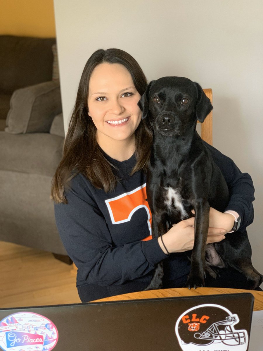 Meet Leo...my new remote learning teaching assistant. #TigerPride #WeRCLC