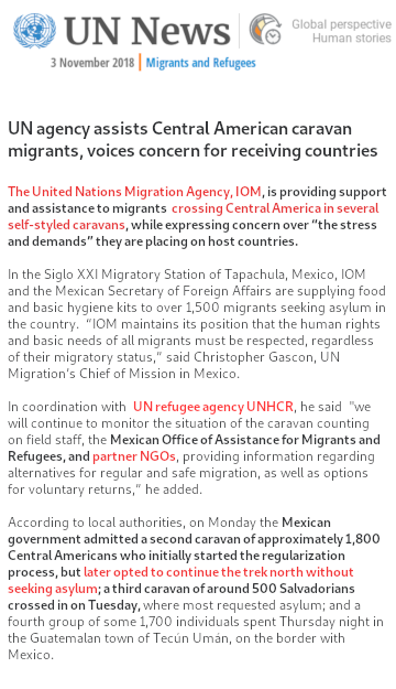 5) Compare Q Post #5 to the actions of the UN. On 11/3/2018 UN provides assistance to migrant caravans crossing Central America to Mexico. 6 DAYS LATER, UN announces USA must accept *asylum seekers* even if they do not apply for asylum at ports of entry. #TheGreatAwakening