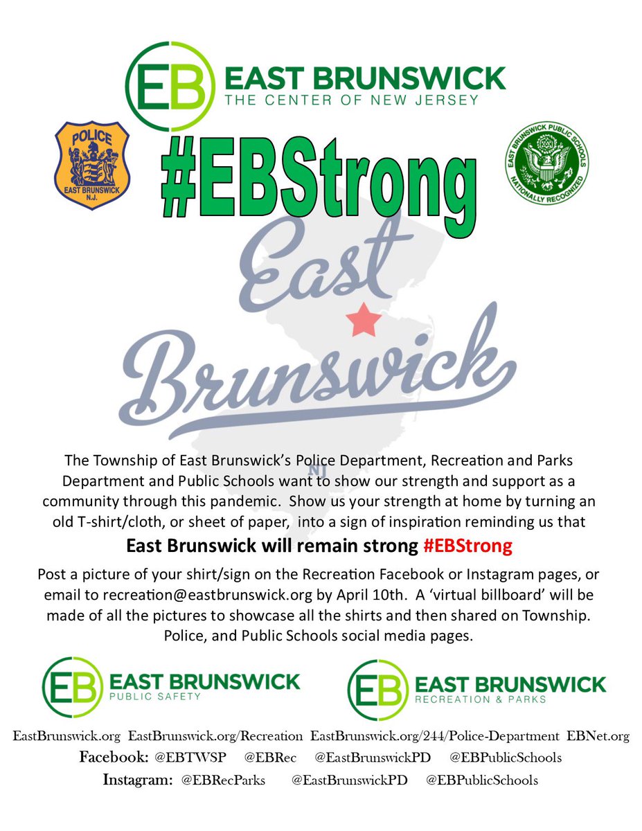 #EBStrong <a href="/EBPublicSchools/">East Brunswick Public Schools</a> @ebrecparks