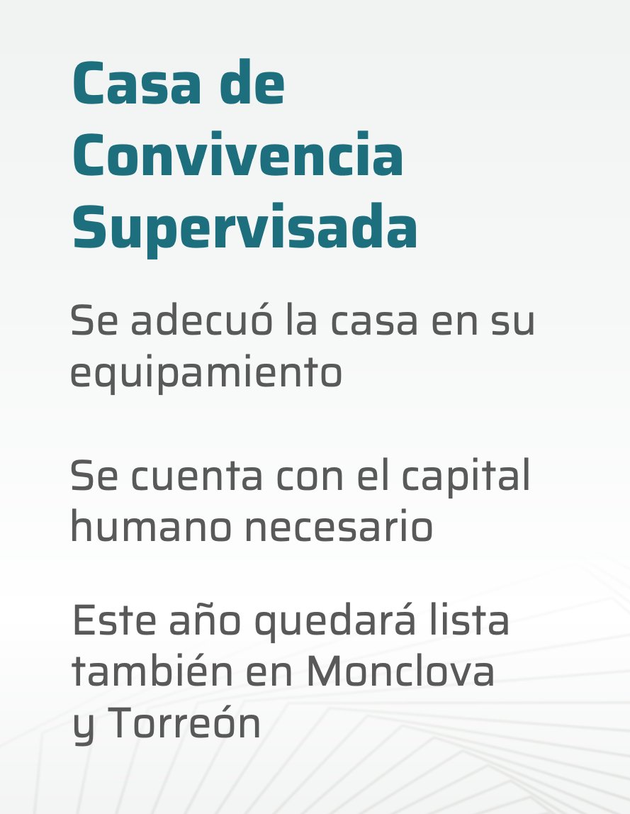 PJCoah's tweet photo. Adecuamos la casa de convivencia supervisada en #Saltillo y dotamos de capital humano para su funcionamiento para que el padre o la madre que no tiene la tutela de las y los menores puedan construir una relación afectiva bajo supervisión profesional. @MiguelMery #InformePJEC https://t.co/GEdmCxQDGa