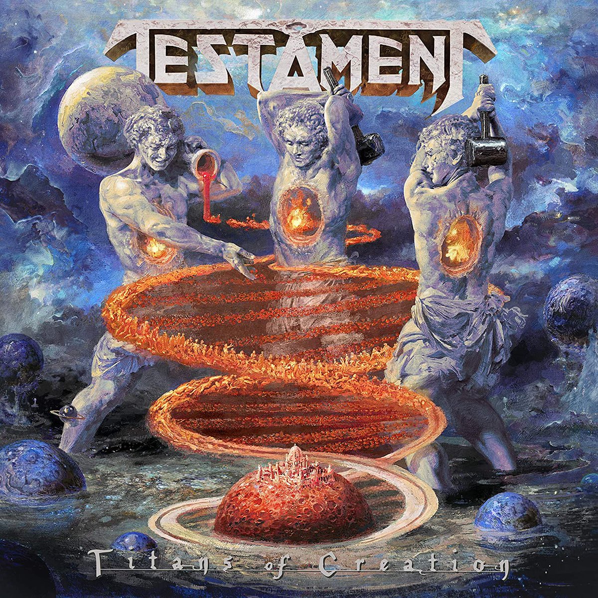 Thrash legends TESTAMENT released their 13th studio album 'Titans of Creation' today via Nuclear Blast Records. Which is your favorite track on the album? #testament #titansofcreation #thrashmetal #heavymetal #metal #nuclearblastrecords @testament @nuclearblastusa @chuckfcknbilly