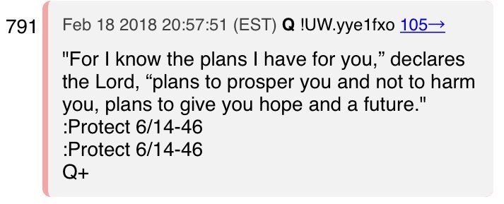 God has done this in such a way that all with eyes to see know it has been done by His hand in order to glorify God! President Trump gives glory to God!! I’ve included previous  #QAnon posts about God’s plan for us!  #GlorifyGod  #Easter    #GodsLove  @realDonaldTrump6/