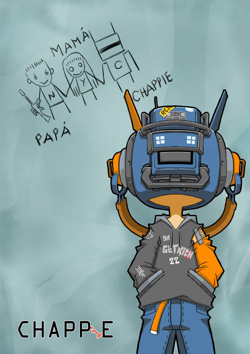 Draw Chappie with Mycarlao style.

#mechaheadseries #mycarlao #illustration #doodle #sketch #galaxys7edge #chappie #movie #mecha #chappiemovie