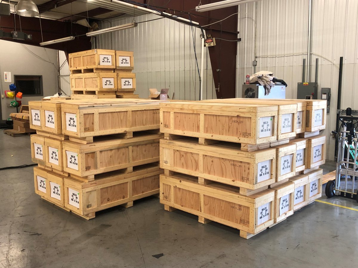 Cimarron_Comp's tweet photo. Received the 45L liners for manufacturing Roll Control System COPVs to be used in the #OmegArocket.  We will remove the liners from quarantine after QA inspection. @northropgrumman https://t.co/bME9x5U5Mq