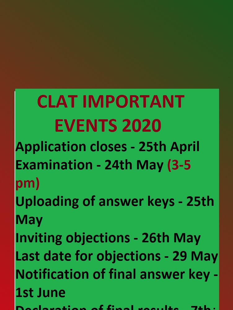 AcademyMankavit's tweet photo. Visit website for info. on LLM coaching - https://t.co/F8te4GkW92
subscribe to youtube channel for more videos - https://t.co/FnCNNgGF7A
CLAT 2020 REVISED DATES
#llm #LLB #clat #clatpg2020 #clat2020 #llmcoaching #llmonlinecoaching #clat2020 #clatreviseddates #llmentrance https://t.co/ANRD3V2qUV