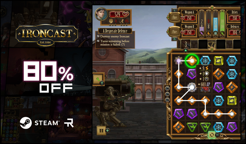 Ripstone Giving Away Ironcast-themed Steampunk Controllers