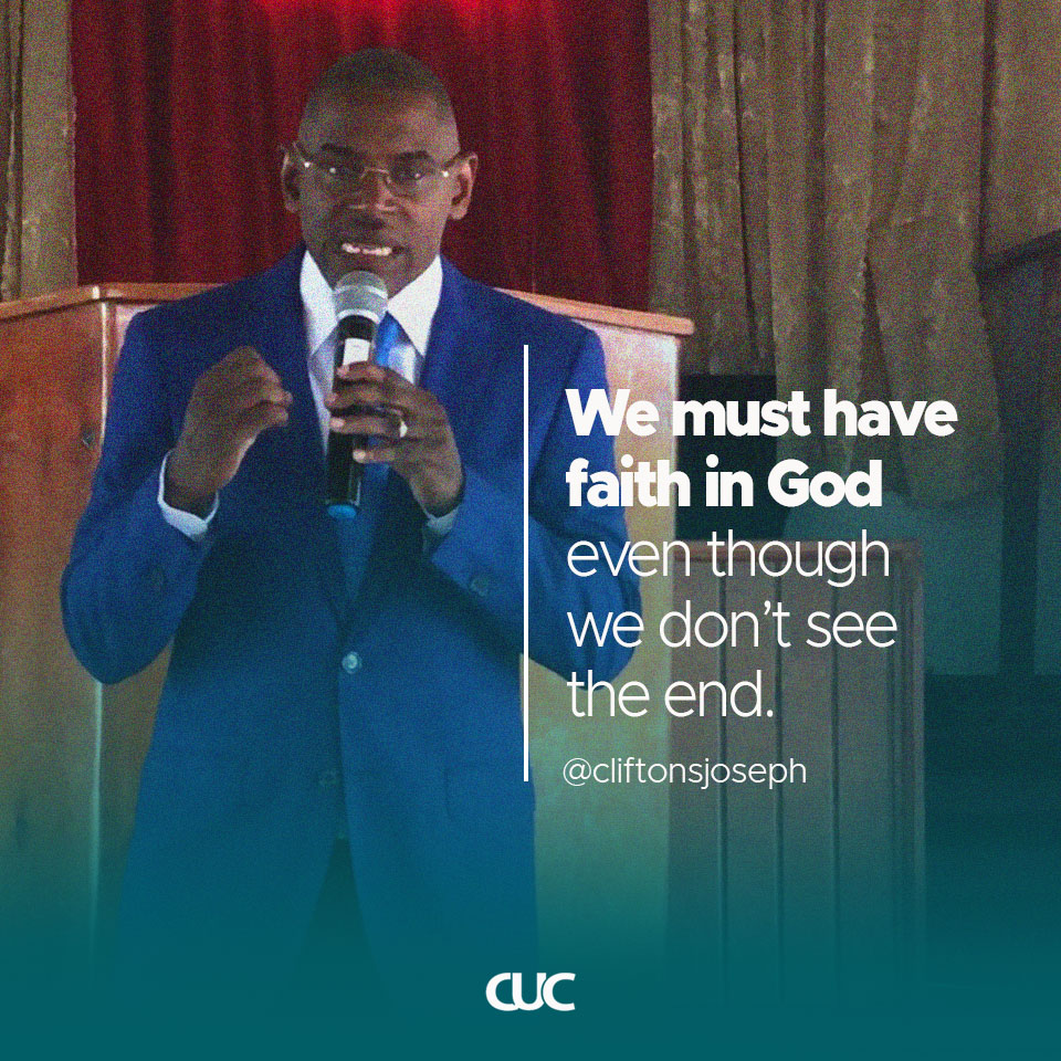 christianunionc's tweet photo. Keep your faith in God even when you can't see the finish. - Pastor 
@PsCliftonJoseph
 
#FaithoverFear
#ChristianUnionChurch https://t.co/Y3CuQWgidJ