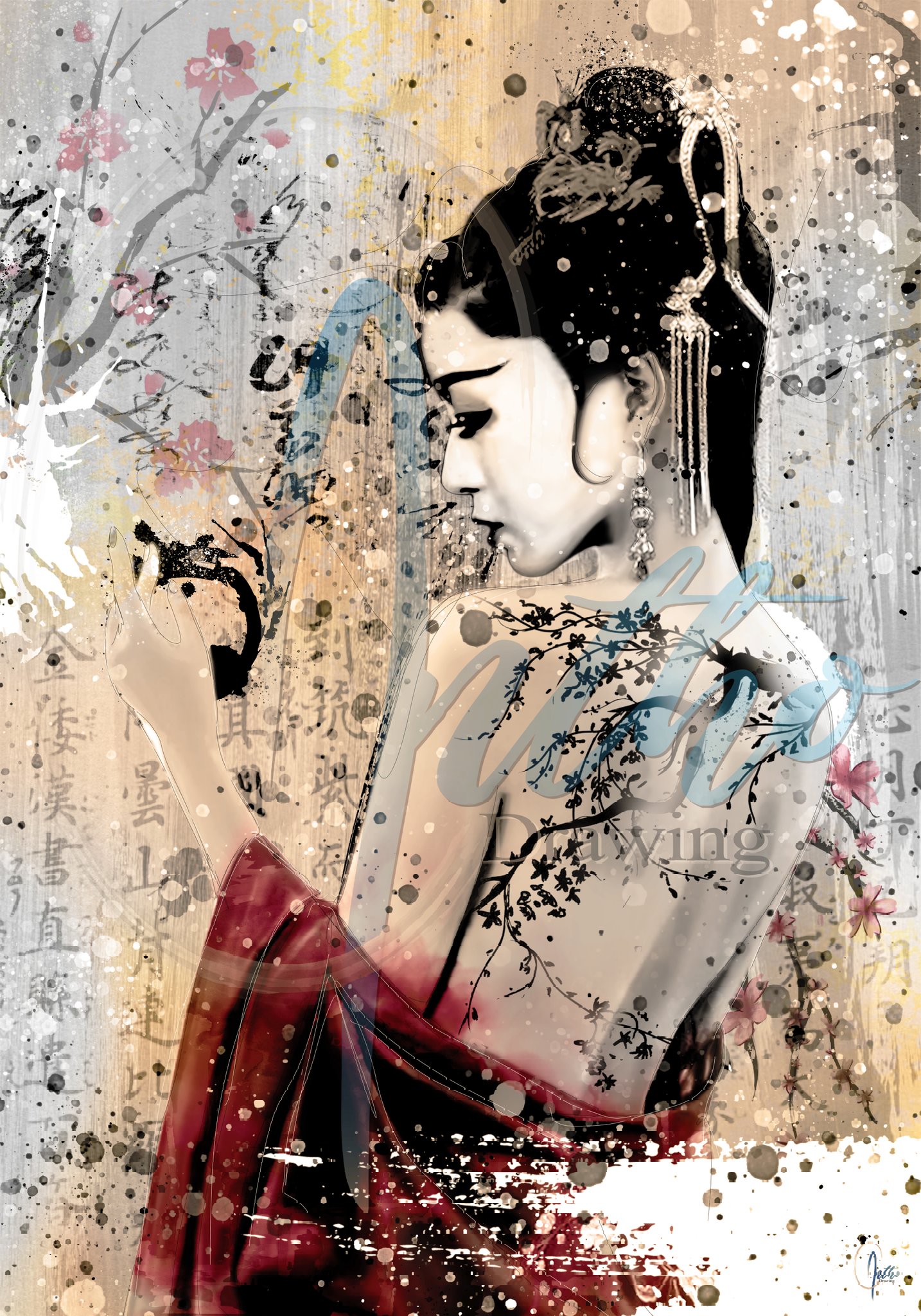 Anthodrawing على X: 