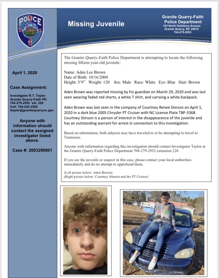 Search is on for missing juvenile from Rowan County.