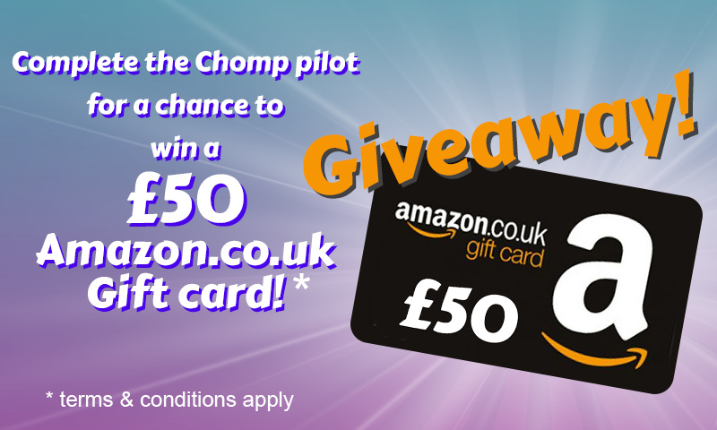 Dental Nurse? Tried Chomp yet? Want to win a £50 Amazon gift card? Sign up to our pilot trial here chomp.fun and receive instructions on what to do next. T&amp;Cs apply: blueflamedigital.co.uk/chomp-50-amazo… #dentalNurse #dental #CPD