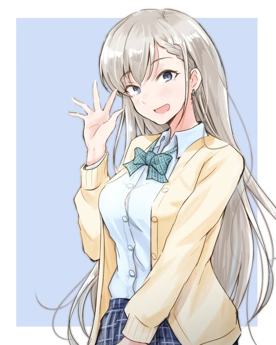 はーちゃんは学校で噂の清楚系後輩?!!!?!??? 