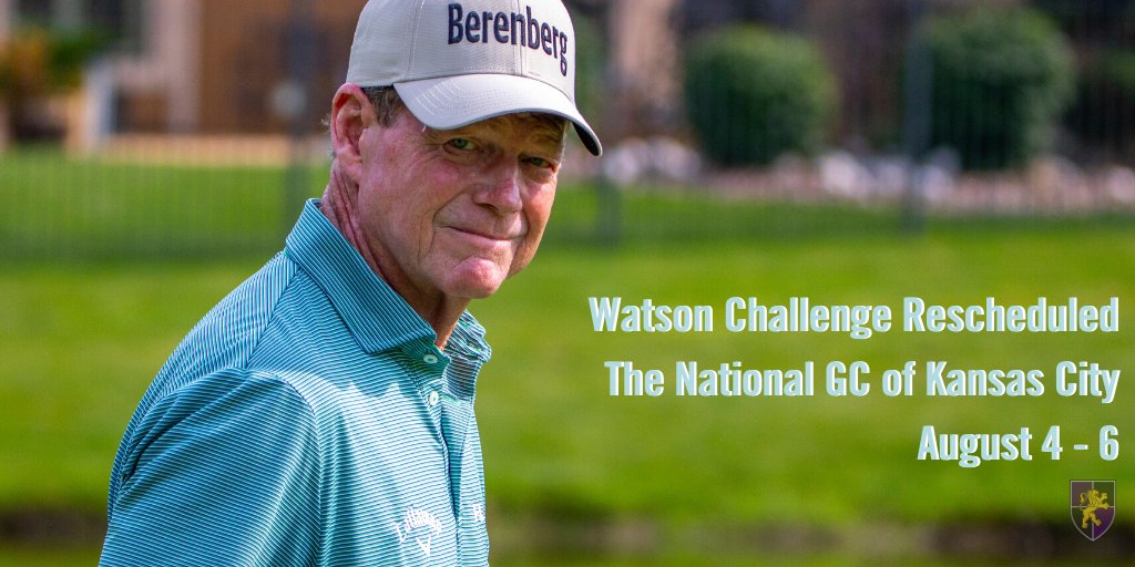 centlinksgolf's tweet photo. We are pleased to announce the 2020 Watson Challenge has been rescheduled for August 4-6 at The National GC of Kansas City! We appreciate everyone's patience and support during this unknown time. To read more about the rescheduling, visit here: https://t.co/S3u0PyFqlN https://t.co/AqAnIbOYfi