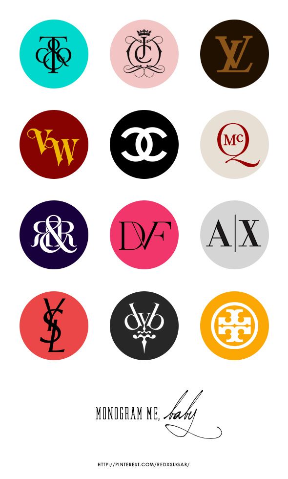 2. Trademark protection for the name, logo, symbol, slogans and color basically anything used to distinguish your fashion brand from another. Unlike Copyright whose protection is automatic, you would need to register your TM in order to enjoy protection See examples below