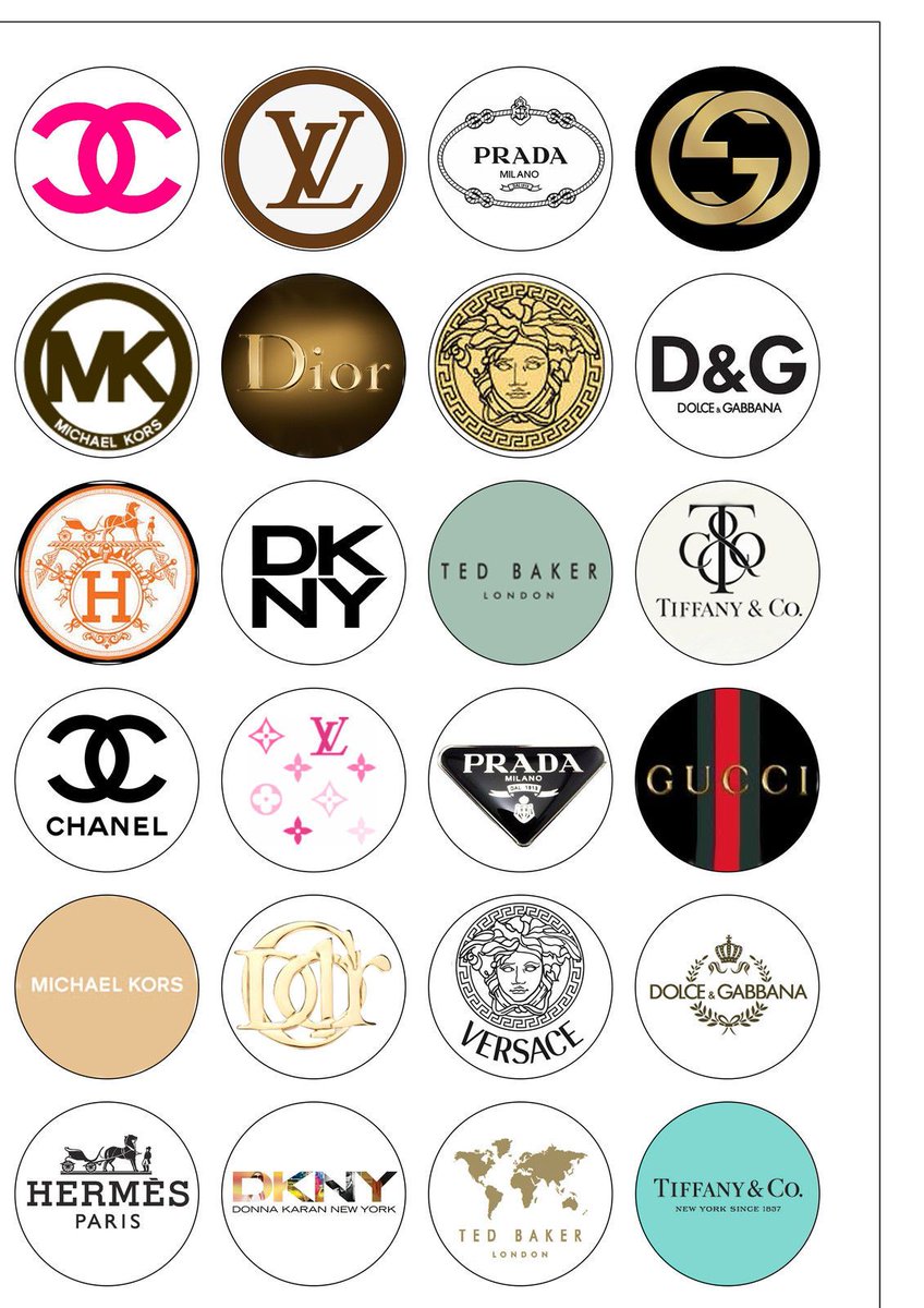 2. Trademark protection for the name, logo, symbol, slogans and color basically anything used to distinguish your fashion brand from another. Unlike Copyright whose protection is automatic, you would need to register your TM in order to enjoy protection See examples below