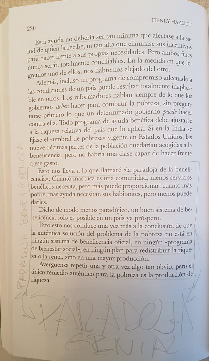 JMilei's tweet photo. EL ESTADO TE CUIDA
Aquí la paradoja de la beneficencia extraída del libro de Henry Hazlitt: "La conquista de la pobreza".
Si la cuarentena hace quebrar a las empresas, dado que el Estado nada produce, los ingresos fiscales se caerán y no tendrá recursos para cuidar a nadie.
LTAP! https://t.co/9m5ZBNgDQV