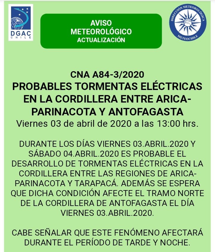 RNE Calama tweet media